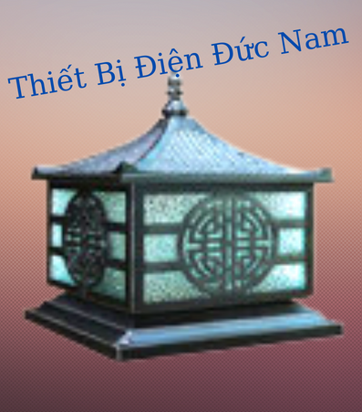 Đèn trụ cổng TD-1406B Đèn trụ cổng TD-1406B nhôm đúc