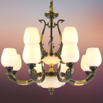 Đèn chùm Hợp Kim Cao Cấp C-156/8+4