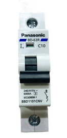 Cầu dao tự động MCB-1P-10A Panasonic Cầu dao MCB-1P-10A Panasonic