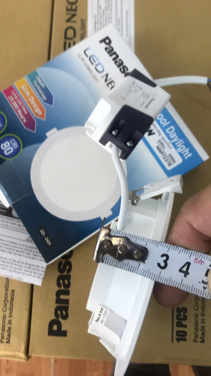 Đèn led âm trần 9w Panasonic
