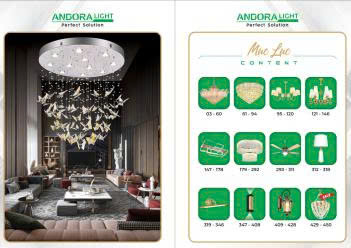 Đèn trang trí Andora Light mẫu mới 20206