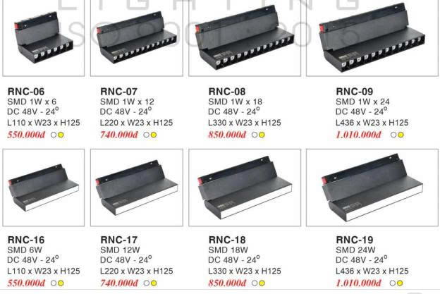 đèn nam châm gấp khúc 6W