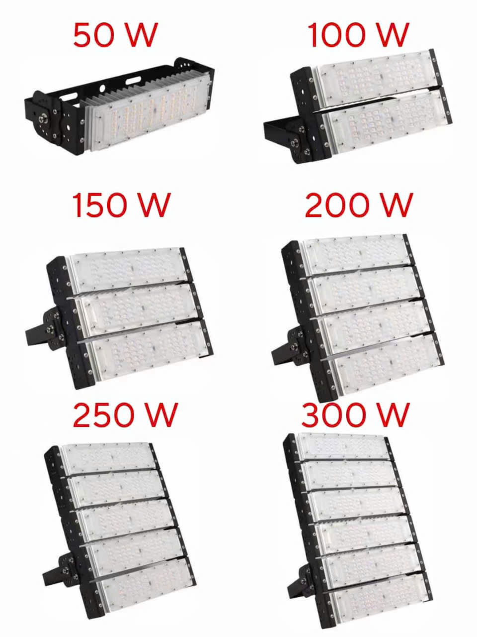 đèn led pha modul 200W